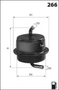 LUCAS FILTERS lfpf032 -  Топливный фильтр